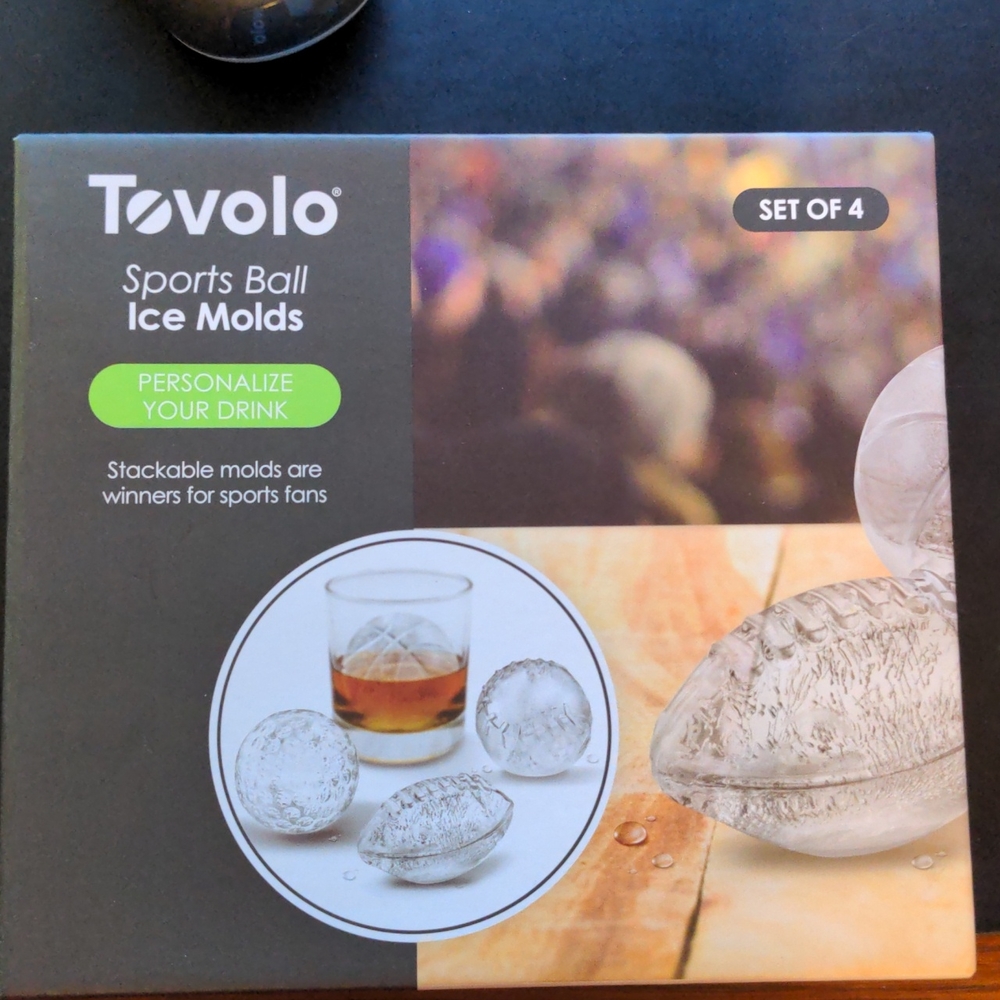 Tovolo Sports Ball Ice Molds